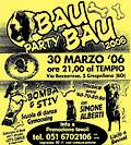 locandina Bau Bau Party 2006